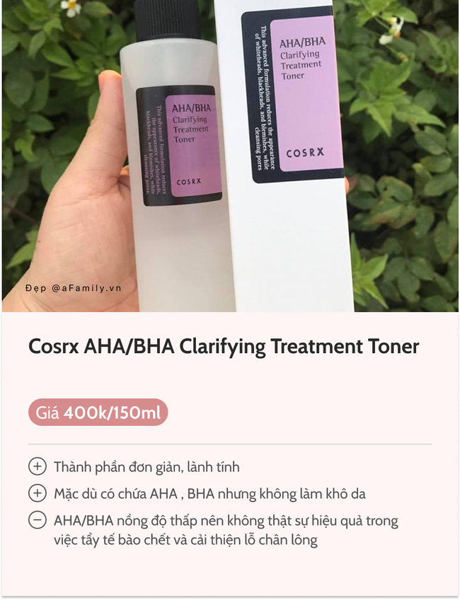 Ấn vào trán và má để kiểm tra xem da có đang bị quá tải khi sử dụng acid toner và loại bạn nên sắm - Ảnh 10.