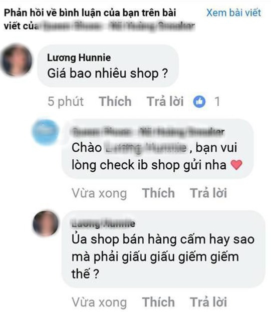 Tại sao các shop bán hàng online luôn để inbox báo giá? - Ảnh 1.