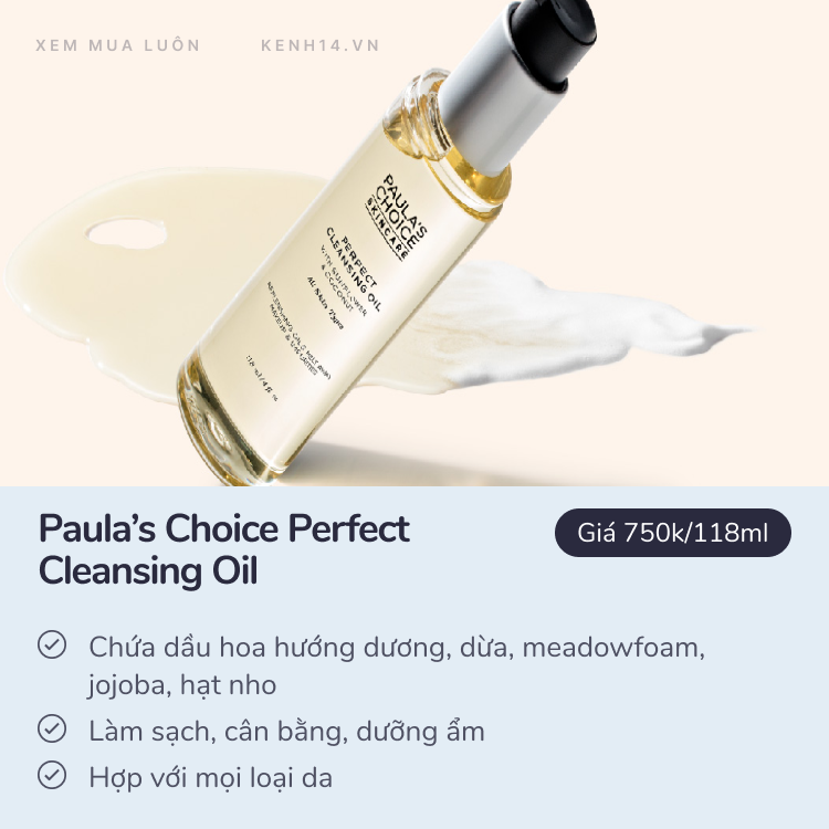 6 loại dầu tẩy trang kh&ocirc;ng b&iacute;t tắc lỗ ch&acirc;n l&ocirc;ng, d&ugrave;ng chỉ thấy da mịn hơn chứ chẳng c&oacute; chuyện l&ecirc;n mụn  - Ảnh 6.