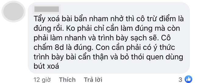 Bố than cô giáo căng vì con làm bài đúng hết nhưng chỉ cho điểm 8, dân mạng tranh cãi lỗi sai rất nhiều học sinh mắc phải - Ảnh 3.