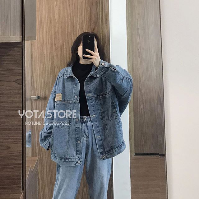 Áo khoác denim đúng là chân ái của mùa Thu, sắm về diện kiểu nào cũng vừa xinh vừa chất - Ảnh 13.