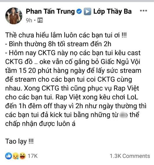 Bị người xem đòi hỏi vô lý, Thầy giáo Ba lên tiếng cực gắt - Ảnh 1.