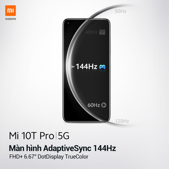 Xiaomi Mi 10T Pro ra mắt: Màn hình 144Hz, camera 108MP, Snapdragon 865, giá từ 11,9 triệu đồng - Ảnh 3.