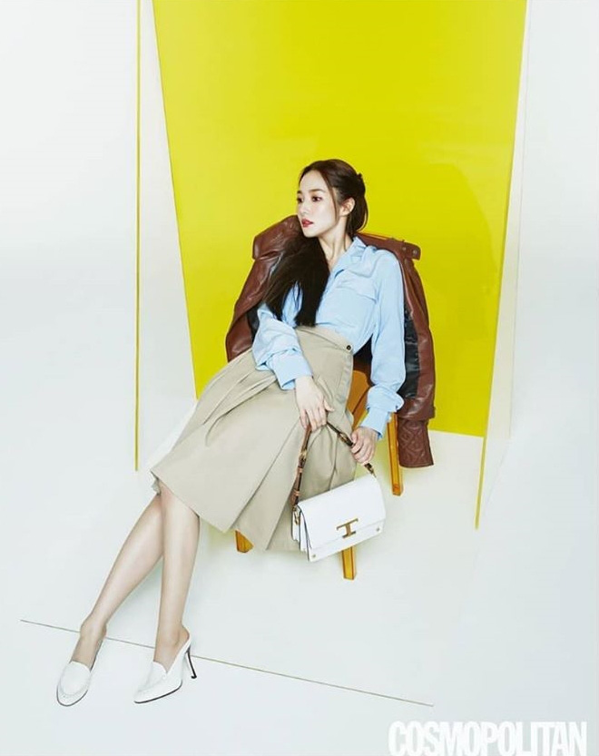 Triệu Lộ Tư trẻ hơn nữ hoàng dao kéo Park Min Young nhưng phải nhìn cách tạo dáng mới thấy ai đẳng cấp hơn - Ảnh 3.