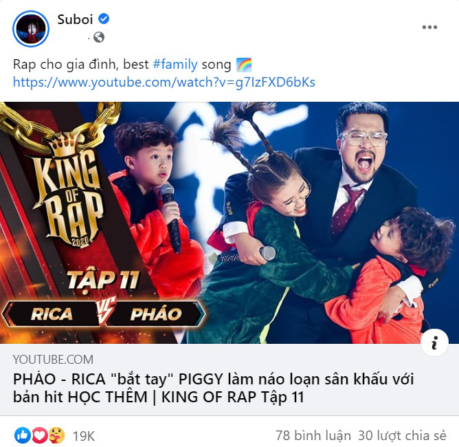 As a Rap Viet trainer, Suboi was shocked when he shared the King Of Rap video series, especially someone who made fun of himself - Photo 1.