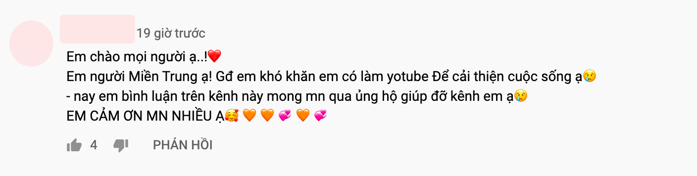 Ms. Tan Vlog dropped her point of view terribly, and was there a spam issue that caused a 4 million subscriber YouTube channel to be rejected?  Photo 7.