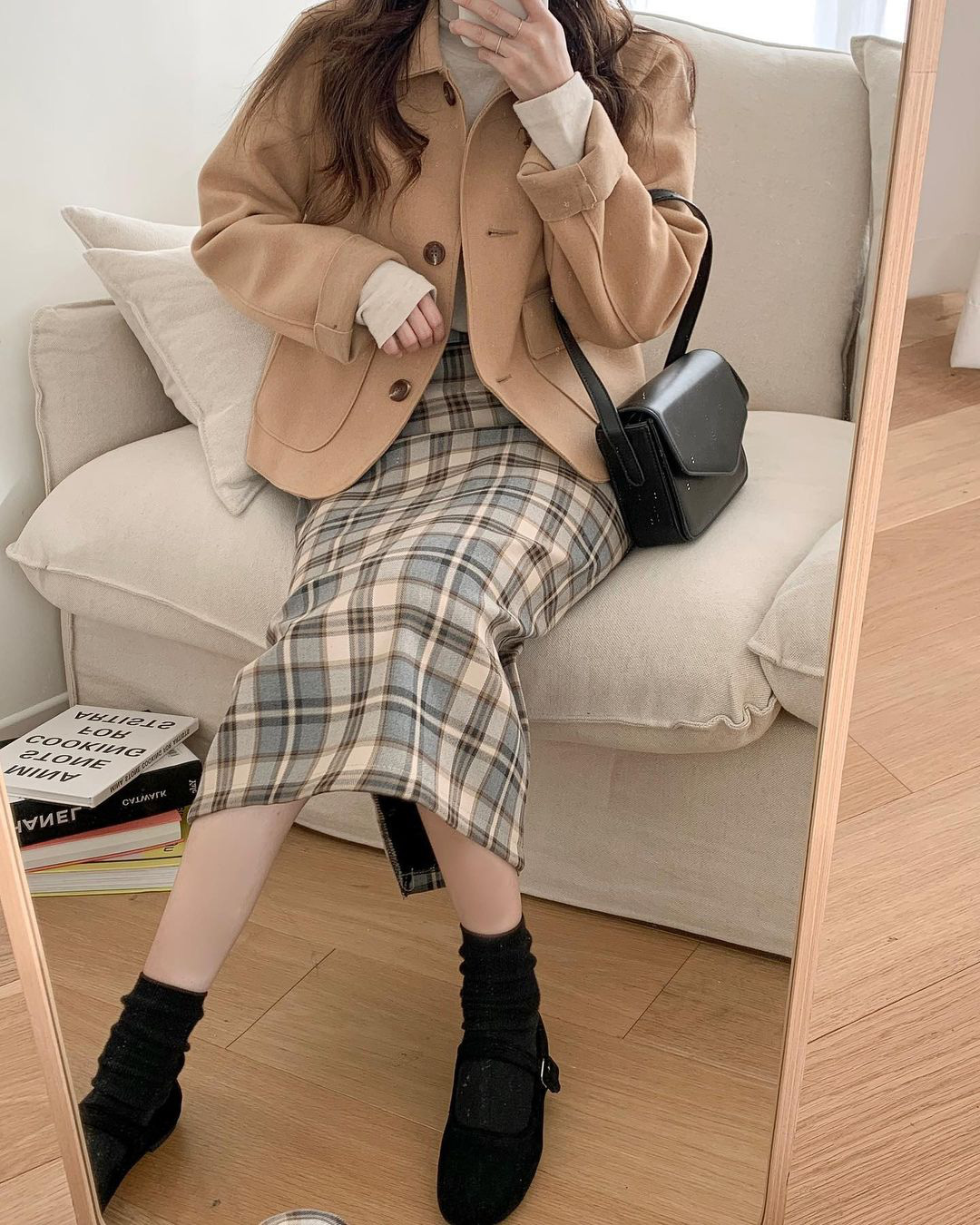 Gái Hàn mặc blazer trông sang chảnh chứ không hề già, các nàng học ngay 10 công thức để có set đồ trendy không cần hỏi - Ảnh 10. Gái Hàn mặc blazer trông sang chảnh chứ không hề già, các nàng học ngay 10 công thức để có set đồ trendy không cần hỏi - Ảnh 10.