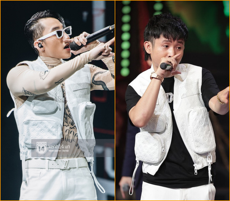 In the full 3.5 billion ensemble that Ricky Star wore on Rap Viet with a T-shirt like Son Tung M-TP, netizens opened the keyboard to fight really hard!  Photo 9.