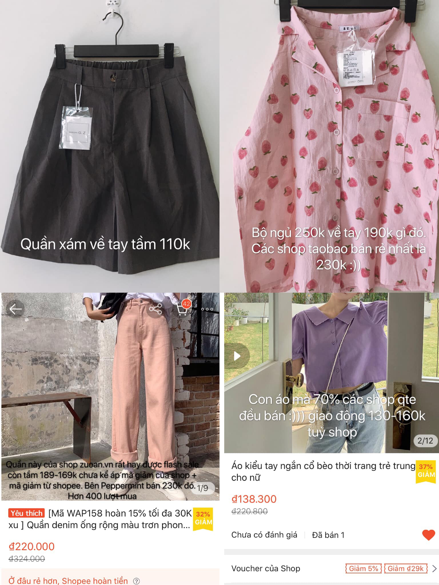 Tín đồ shopping chỉ cách mua quần áo ở shop quốc tế Shopee giá rẻ bằng 1/2 mua trong nước - Ảnh 3. Tín đồ shopping chỉ cách mua quần áo ở shop quốc tế Shopee giá rẻ bằng 1/2 mua trong nước - Ảnh 3.