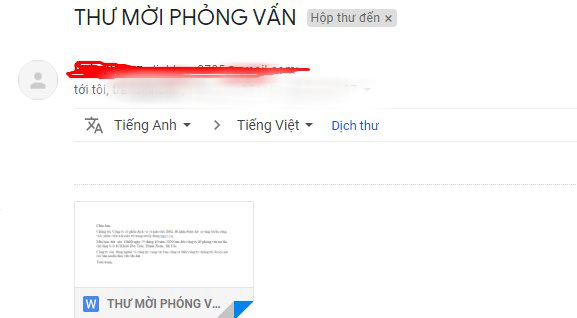 Nhà tuyển dụng gửi thư phỏng vấn trống không 2 lần, nữ sinh lập tức có động thái dằn mặt cực gắt - Ảnh 1.