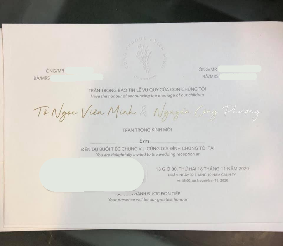 Cong Phuong wedding is at the highest level of security: guests must swipe the card, register information to receive photos after the party - Photo 2.