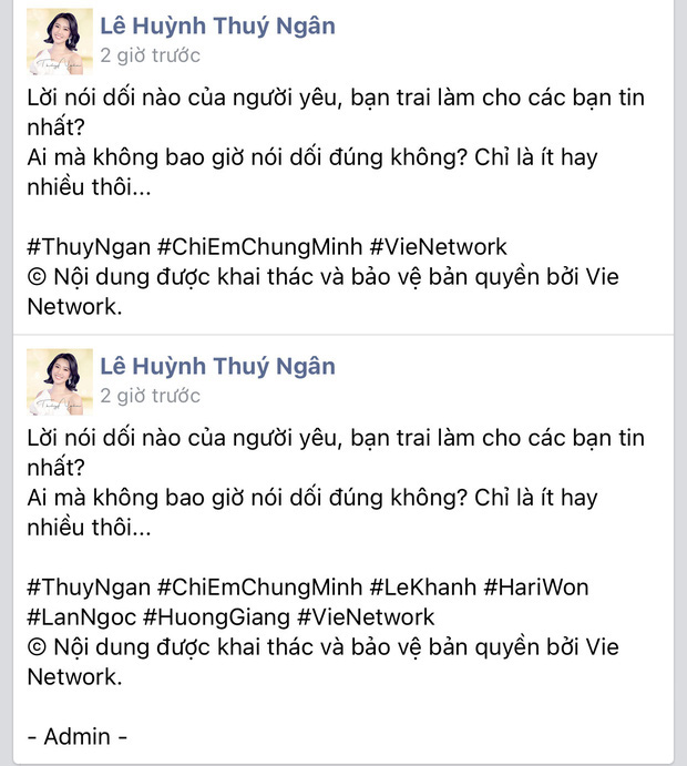 Finally, Thuy Ngan spoke about the suspicion of staying away from Huong Giang after the intense drama, taking the evidence to the social network - Photo 4.