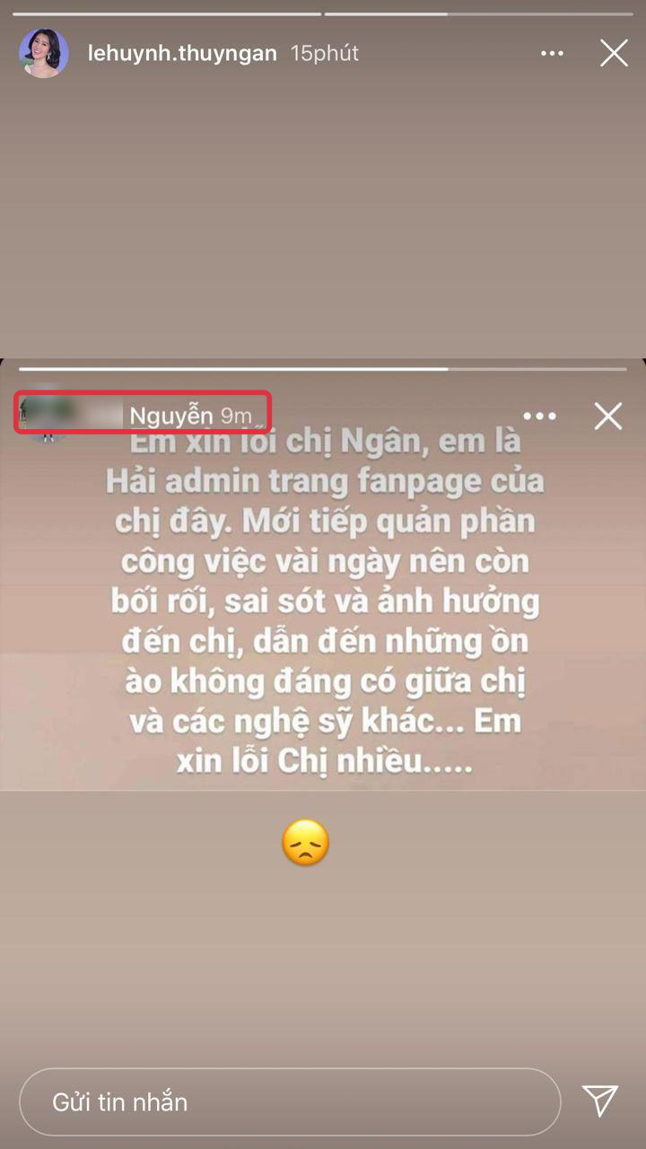 Finally, Thuy Ngan spoke out on the suspicion of alienating Huong Giang after the drama, taking the evidence to the social network - Photo 3.