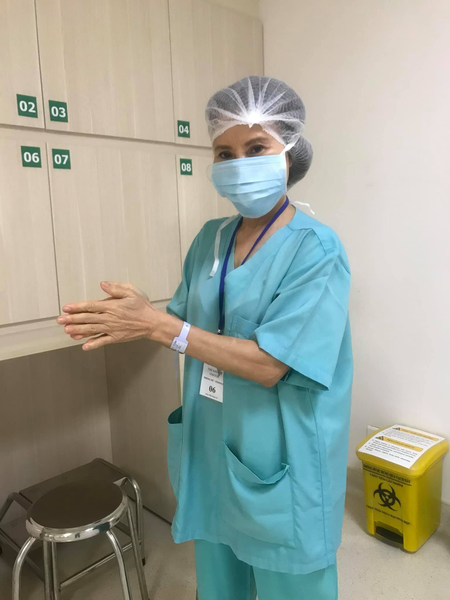 Ha Ho was officially discharged from the hospital after 4 days of giving birth to a couple of boys and girls, his biological mother revealed the rare moment when her daughter 