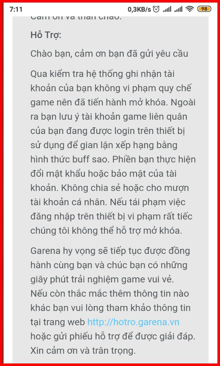 Cộng đồng Liên Quân sốc nặng: Nick buff Sao được NPH mở khóa cực chóng vánh, lý do gỡ ban gây tranh cãi - Ảnh 3.