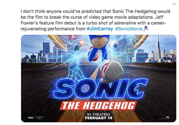 Báo chí thế giới nhận xét Sonic the Hedgehog: Phim vô hồn nhưng kẻ phản diện Jim Carrey thì đỉnh vô đối - Ảnh 7.