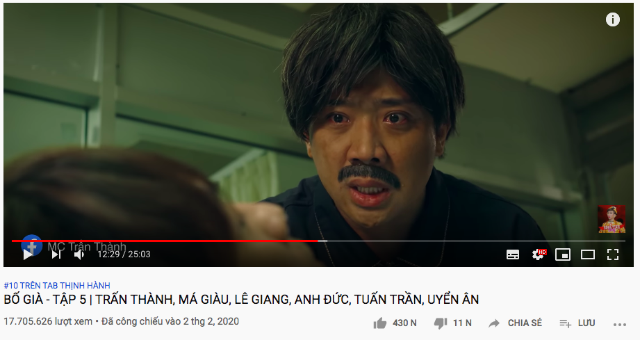MV của B Ray và AMEE leo thẳng #7 trending sau nửa ngày, nhưng OST Bố già view nhỉnh hơn hẳn lại mất hút trên top trending dù ra cùng thời điểm? - Ảnh 6. MV của B Ray và AMEE leo thẳng #7 trending sau nửa ngày, nhưng OST Bố già view nhỉnh hơn hẳn lại mất hút trên top trending dù ra cùng thời điểm? - Ảnh 6.