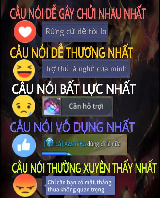 Câu chat gây ám: Ảnh chụp lại những câu chat gây ám sẽ khiến bạn suy ngẫm về ý nghĩa của các từ và hành động của mình trong game.