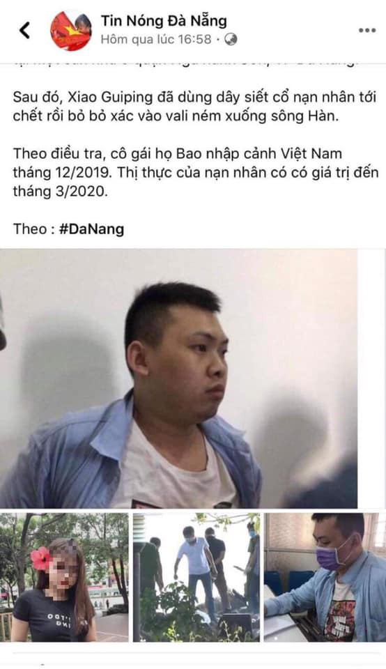 Tung tin sai vụ thi thể trong vali, chủ facebook Tin Nóng Đà Nẵng bị xử lý - Ảnh 1.