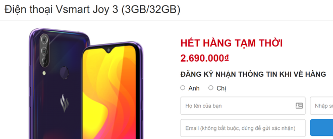 Smartphone mới của VinSmart đắt khách, 12.000 máy được bán ra chỉ sau 1 ngày - Ảnh 2.