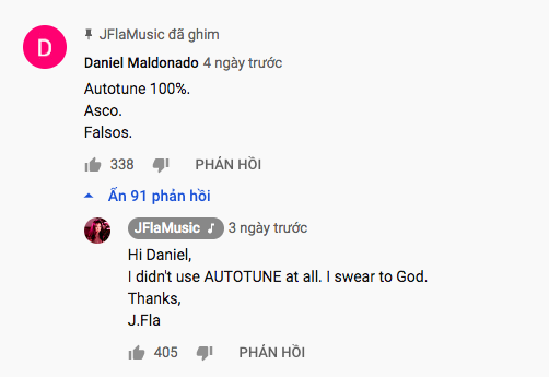 Ai dám bảo J.Fla sử dụng Autotune 100% đấy, thánh nữ cover Hàn Quốc khẳng định Tôi thề không sử dụng autotune nhé! - Ảnh 3.