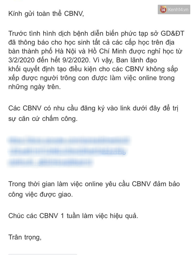 Học sinh được nghỉ học tránh virus corona, cha mẹ cãi nhau: Ở nhà làm việc online hay thay nhau nghỉ để trông con, dạy con học? - Ảnh 6.