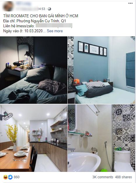 Nam thanh ni&ecirc;n t&igrave;m người ở gh&eacute;p với bạn g&aacute;i nhưng đưa ra h&agrave;ng loạt y&ecirc;u cầu g&acirc;y x&ocirc;n xao: Tr&igrave;nh độ đại học trở l&ecirc;n, đừng dẫn trai về nh&agrave; - Ảnh 1.