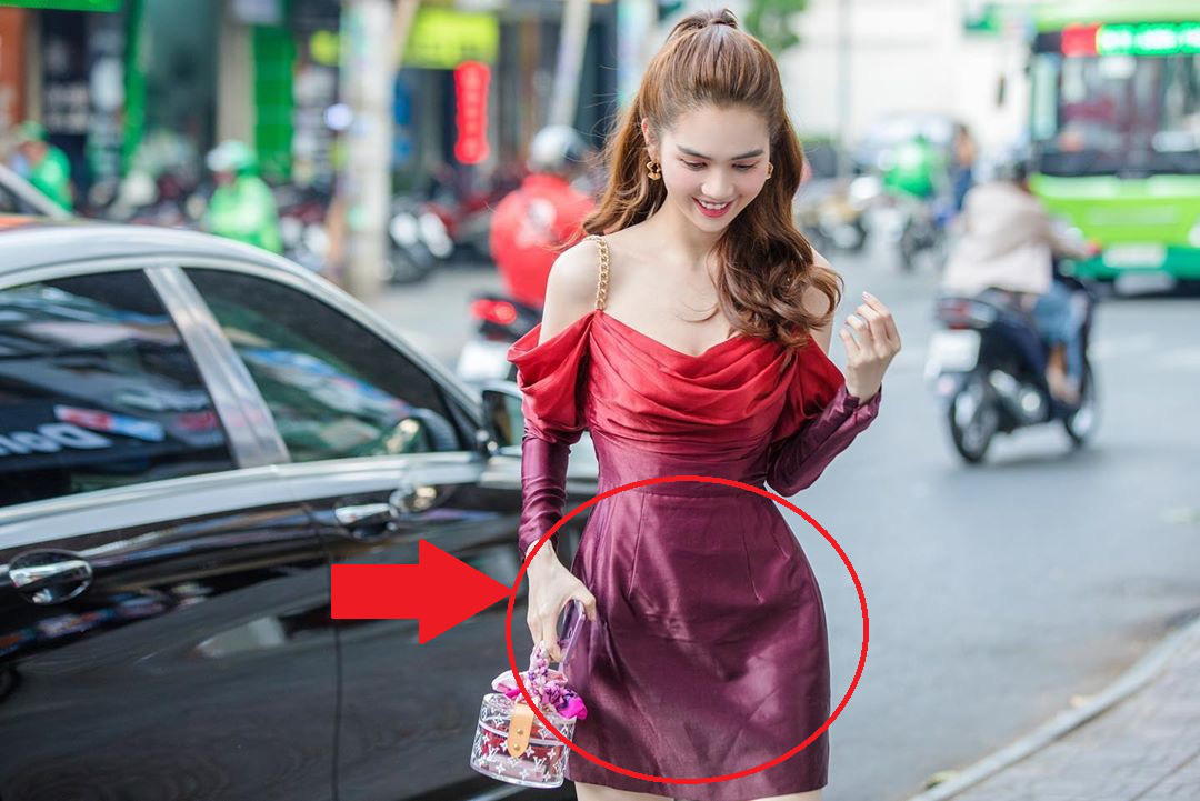 Nhìn sự cách biệt váy hiệu – váy chợ của Ngọc Trinh mới thấy photoshop có tác dụng thần kỳ thế nào - Ảnh 3.