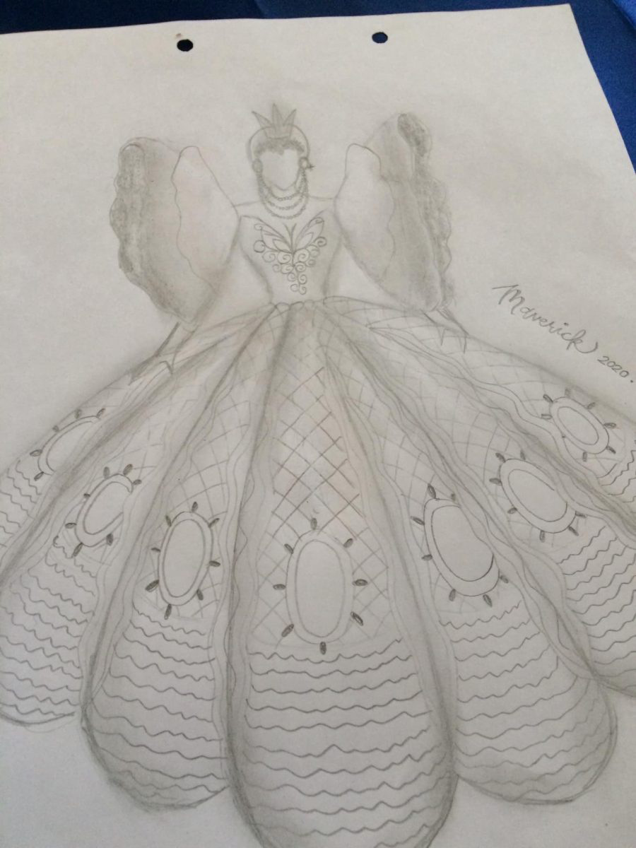 Anh trai nhà người ta: Tự tay thiết kế váy Cinderella siêu xinh cho em gái đi prom cuối năm dù không học chút gì về thời trang - Ảnh 2.