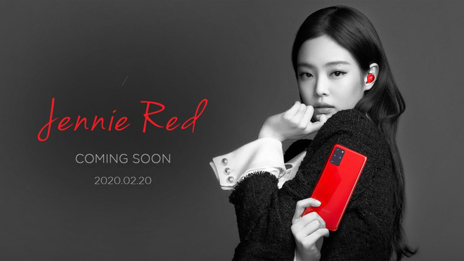 Lộ ảnh Jennie (Blackpink) siêu ngầu với Samsung Galaxy S20 màu đỏ mới toanh, không có trong event ra mắt - Ảnh 1.