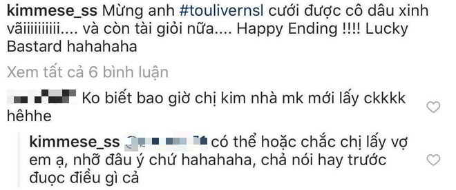 Bị hỏi chuyện lấy chồng khi khoe ảnh đ&aacute;m cưới cực chất b&ecirc;n Touliver, Kimmese bất ngờ đ&aacute;p: Chắc chị lấy vợ! - Ảnh 3.