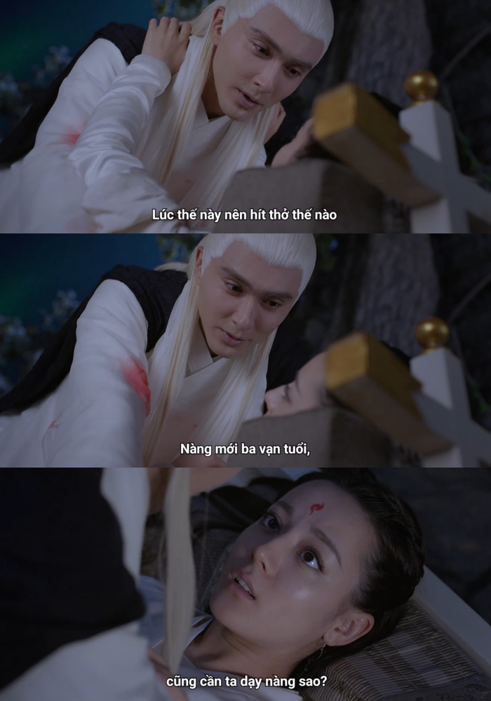 Đ&ocirc;ng Hoa Đế Qu&acirc;n (Chẩm Thượng Thư) c&oacute; cả rổ biểu cảm nịnh nọt rẻ tiền, bảo sao Địch Lệ Nhiệt Ba kh&ocirc;ng m&ecirc; anh cho được - Ảnh 6.