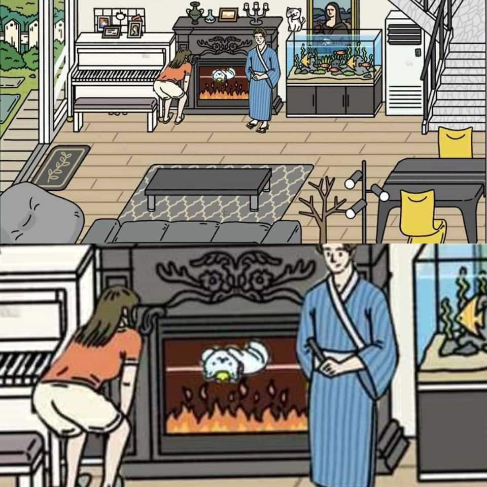 Hơn cả tựa game nu&ocirc;i m&egrave;o, Adorable Home trở th&agrave;nh nguồn cảm hứng bất tận cho c&aacute;c tay chế ảnh - Ảnh 13.