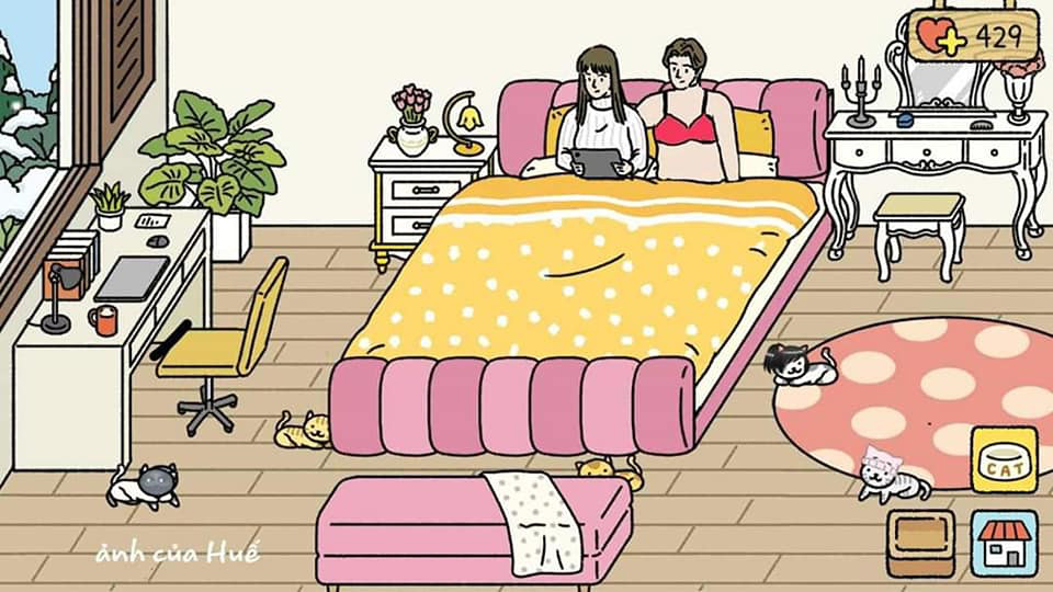 Hơn cả tựa game nu&ocirc;i m&egrave;o, Adorable Home trở th&agrave;nh nguồn cảm hứng bất tận cho c&aacute;c tay chế ảnh - Ảnh 12.