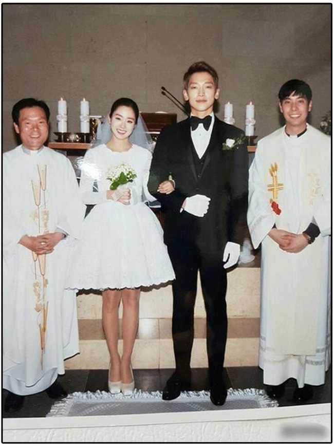 Kim Tae Hee xinh ngất ngây khi một lần nữa mặc váy cưới nhưng chắc không thể sánh bằng “cô dâu xịn” bên Bi Rain - Ảnh 6.