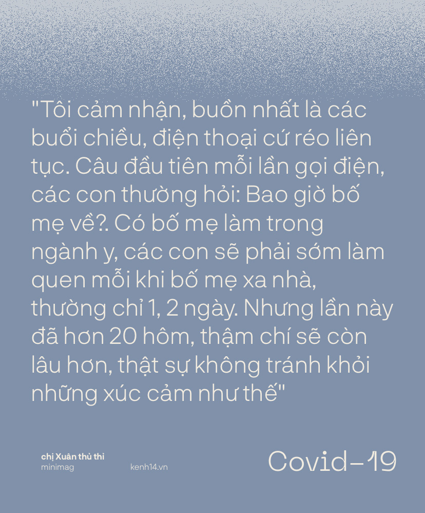 Các 'chiến sĩ' nơi tâm dịch Vĩnh Phúc: 'Đi tắm, tháo nhẫn cưới ra mới nhớ sắp tới là kỷ niệm 10 năm ngày cưới' - Ảnh 16.