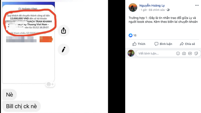 Orange và LyLy tung loạt bằng chứng tố công ty Châu Đăng Khoa: Thù lao gần 10.000 USD bị biến thành 60 triệu, nhận về chỉ còn 16 triệu đồng! - Ảnh 13.