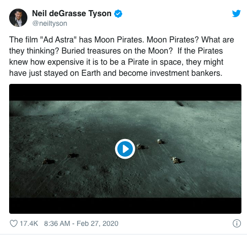 Nhà thiên văn học bắt lỗi Ad Astra của Brad Pitt: Tại sao trên mặt trăng lại có... cướp? - Ảnh 5.