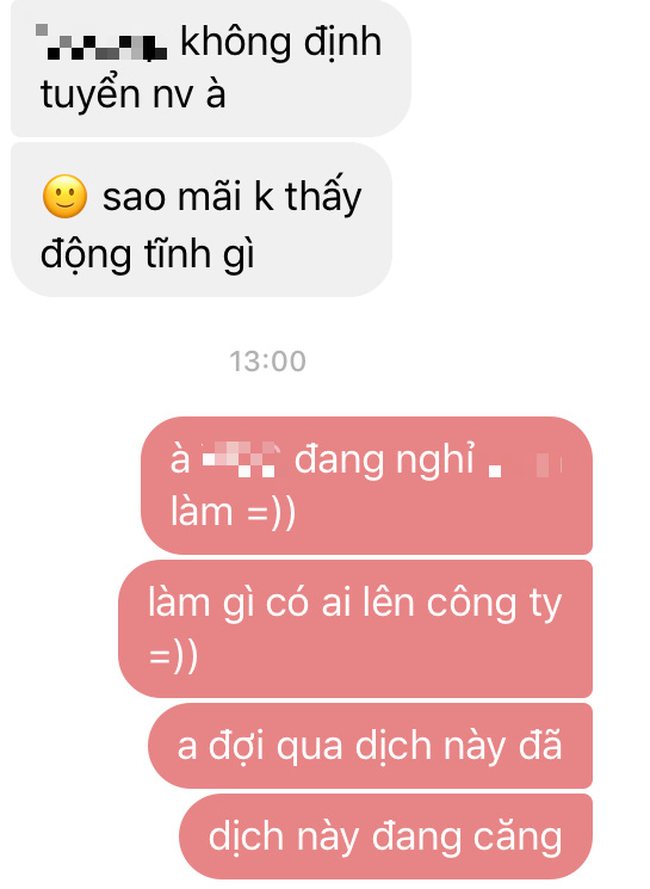 Tuyển dụng nhân sự giữa mùa dịch corona bùng phát: Ứng viên kín mít khẩu trang đi phỏng vấn, nhiều công ty “bay hơi” mất tung tích! - Ảnh 6.