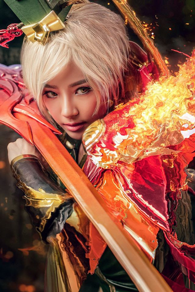 Bỏng mắt với bộ hình cosplay của nữ game thủ Liên Quân Mobile xứ Thái, Butterfly xinh thế này thì ai nỡ đánh - Ảnh 5.