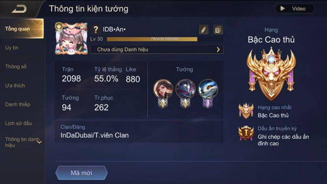 Li&ecirc;n Qu&acirc;n Mobile: Xuất hiện Đế chế InDaDubai, quy tụ v&ocirc; số Top T&agrave;i ph&uacute; lại c&ograve;n Rank Cao Thủ - Ảnh 5.