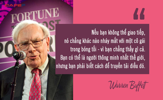 Warren Buffett khẳng định người nói giỏi trước đám đông có thể kiếm gấp đôi số tiền mình có và đây là cách để rèn luyện kỹ năng theo HLV nghề nghiệp - Ảnh 1.