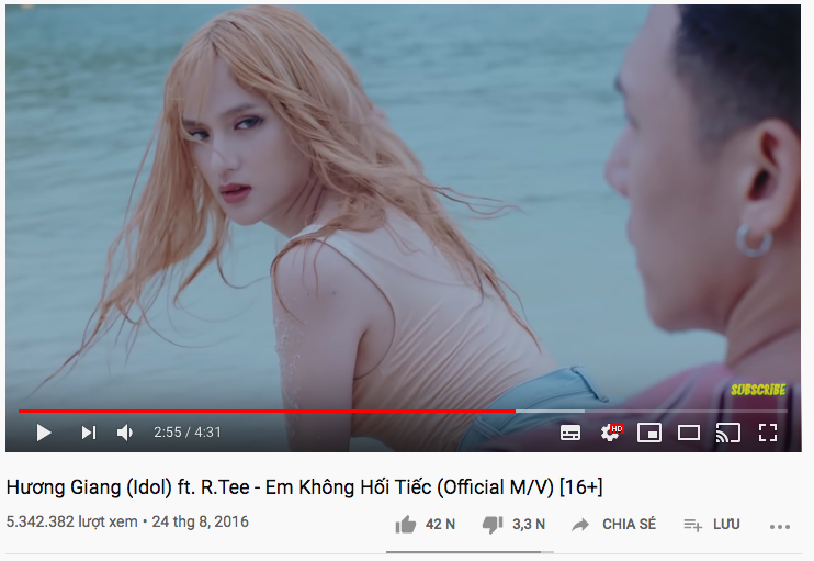 Loạt MV Vpop bị gắn m&aacute;c nhạy cảm: Cảnh n&oacute;ng trong MV của Hương Giang, Chi Pu chưa l&agrave; g&igrave; so với Trang Ph&aacute;p để mẫu nam lộ 100% v&ograve;ng 3 trong MV 18+ - Ảnh 7.