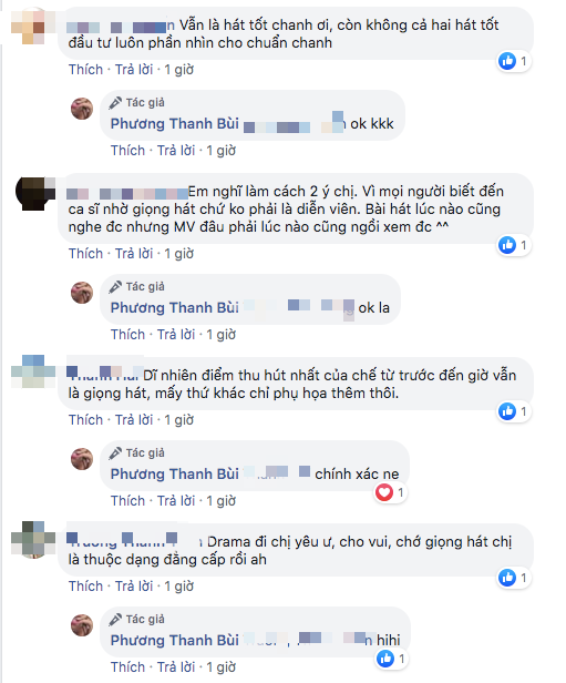 Phương Thanh gây chú ý khi nhận xét MV drama giúp ích những giọng hát không tốt lắm, bây giờ khán giả không nghe hát, họ thích nhìn hình tạo drama - Ảnh 4.