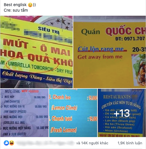 Cười ra nước mắt trước những thảm hoạ đặt tên đồ ăn bằng tiếng Anh, đặt niềm tin tuyệt đối vào “chị Google Dịch” thì có ngày… toang! - Ảnh 1.