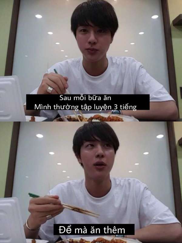 Jin (BTS): Phở ít calo vì ngon, đồ ăn ngon thì nghiễm nhiên calo bằng 0 - Ảnh 5.