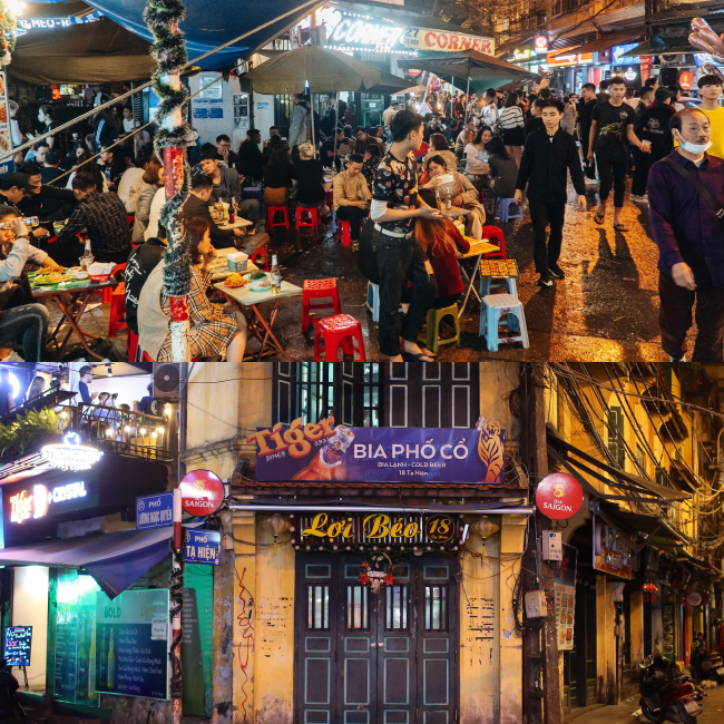 Khung cảnh vắng lặng ở phố Tây Tạ Hiện sau khi chính quyền Hà Nội yêu cầu đóng cửa các quán bar, karoke phòng dịch Covid-19 - Ảnh 7.