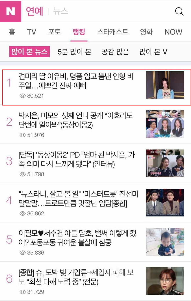 Mới sáng ra con gái Mama Chuê đã lên top Naver và hàng loạt đầu báo xứ Hàn, nhan sắc thế nào mà được chú ý đến vậy? - Ảnh 5.