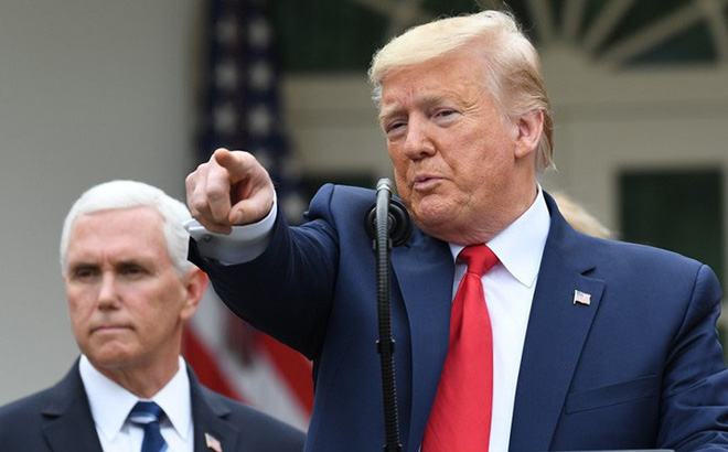 &Ocirc;ng Trump: Nỗ lực chống dịch của ch&iacute;nh quyền Mỹ xứng đ&aacute;ng điểm 10 - Ảnh 1.