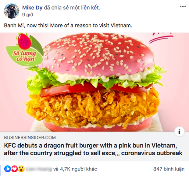 Review cực nhanh “siêu phẩm” burger thanh long mới toanh của KFC: Hương vị liệu có gì khác biệt so với loại burger thông thường? - Ảnh 2.